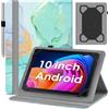 KATUMO Custodia universale per tablet da 10 a 10,1 pollici, per Blackview/HotLight/TECLAST/SGIN/Yicty/OSCAL/Lville/Fullant/Freeski/TPZ/Oangcc/HiGrace/XGODY/COLORROOM/DOOGEE/JIKOCXN/JUSYEA/SEBBE