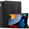ProCase Cover per iPad 9 2021/8a 2020/7a 2019/iPad 10.2 Custodia[A2602 A2603 A2604 A2605 A2270 A2428 A2429 A2430 A2197 A2198 A2200], Sottile Copertura Intelligente con Struttura Spazzolata -Nero