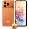 Ulefone Armor Note 23 Smartphone 2026, 20GB+32GBTF-2TB, Android 16 Telefono Portatile, 6.56-inch ampio schermo octa-core processor, 10W fast charging, 5000mAh battery, 4G triple-card slot, ID/GPS/OTG/FM Arancione