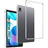 REY Cover in Gel TPU Trasparente per REALME Pad Mini 8,7, Ultra Sottile 0,33 mm, Morbido Flessibile, Custodia Silicone