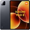 XIAOMI Pad 8 8 GB/128 GB, WiFi 7, tablet da 11,2 con risoluzione 3,2K, audio Dolby Atmos, processore Snapdragon 870, batteria da 9200 mAh (caricabatterie non incluso), grigio