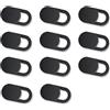 Generic Confezione da 11 coperture per webcam ultra sottili per laptop, compatibili con computer portatili, iPad, telefoni da 3 pollici, con blocco Web spesso per proteggere la tua privacy e sicurezza