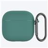 Generic Custodia protettiva per cuffie AirPods 4/custodia in silicone per cuffie Bluetooth, verde
