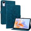 Rosbtib Custodia Cover per Honor Pad V9 2024 11.5 modello ROL-W00, Slim Fit Folio Pieghevole Cover Protettiva con Slot per schede Chiusura Magnetica, Gigli azzurri