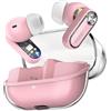 TOZO Crystal Pods Cuffie Bluetooth 5.4 con Ibrido ANC Chiamata IA ENC | ORIGX 2.0 Acustica EQ Regolazione 35 Ore Riproduzione Gioco Modalità Ricarica Rapido USB Tipo C IPX5