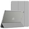 JETech Custodia per iPad Pro 10,5 2017, iPad Air 3ª Gen 2019, Grigio | Cover Retro Traslucido Sottile, Supporto Tri-Pieghevole, Auto Svegliati/Sonno