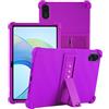 YGoal Custodia Per Honor Pad X9 - Leggera custodia protettiva antiurto per bambini morbida Silicone Case Cover per Honor Pad X8 Pro 11.5, Viola