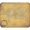 Silent Monsters Tappetino Mouse 36 x 25 cm mappamondo, con Bordo Cucito, Durevoli, antiscivolo e silenzioso, gioco, ufficio, casa, lavabile, arrotolabile, Tappetini per il Gaming Mousepad
