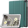 Kepuch Custer Cover per Google Pixel Tablet 11 2023,PU-Pelle Case Custodia - Verde