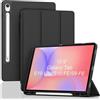 ProCase Cover per Galaxy Tab S10 Lite /S10 FE 10,9 Pollici 2025 /S9 FE 10,9 Pollici 2023 con Portapenna S fe Auto Svegliati/Sonno -Nero