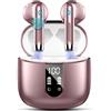 Drsaec Cuffie Bluetooth, Auricolari Bluetooth 5.3 HiFi Stereo, Cuffie Wireless in-Ear con 4 Mic, 2024 Cuffie Senza Fili ENC Cancellazione Rumore, Cuffiette Bluetooth IP7 Impermeabile Touch Control USB-C