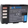 Dot.Foto DMW-BLF19, DMW-BLF19E Premium 7.2v / 1860mAh Batteria Ricaricabile per Panasonic Lumix DMC-GH3, DMC-GH4 / DC-G9, DC-GH5, DC-GH5S DC-GH5M2
