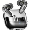 TOZO Crystal Pods Cuffie Bluetooth 5.4 con Ibrido ANC Chiamata IA ENC | ORIGX 2.0 Acustica EQ Regolazione 35 Ore Riproduzione Gioco Modalità Ricarica Rapido USB Tipo C IPX5