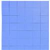 AS ADESIVI SICUREZZA Pad termico, 100 Pezzi 10 x 10 x 1mm Thermal Pad in Silicone Blu per CPU GPU Dissipatore di calore, efficiente conduttività (10 x 10 x 1 mm)
