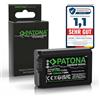 PATONA Premium Batteria per Sony NP-FW50 FW50 1100mAh 7.4V | Batteria di ricambio per Alpha 7 7R 7II 7S A5000 A6000 A6300 A6400 A6500 ZV-E10 DSC RX10 Mark II III IV RX1R III DSC-RX1RM3