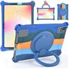 KATUMO 10.4-10.4 pollici Universale Silicone Rotante Tablet Case Per Blackview UK Tab11WiFi /Tab11 SE/Tab 15 Pro/Teclast T40/T40S/ DOOGEE T20 /Nokia T20/TOSCiDO 10.4 pollici Morbida Gomma Portatile