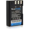 Blumax Batteria Blumax, compatibile con Nikon D3000, D40, D40x, D5000, D60, D 3000, 100% compatibile con la batteria originale en-el9, en-el 9, EN-EL9e, EN-EL9 e, EN-EL9a, EN-EL9 a (1000 mAh)