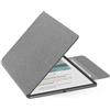 MoKo Custodia Magnetica per Kindle Scribe 11 (3a Gen), Denim Grigio | e Kindle Scribe Colorsoft (1a Generazione) - Copertina in PU premium sottile con astuccio penna e Auto Sonno/Sveglia