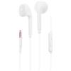 Kelvix Cuffie in-ear con controllo e microfoni, auricolari a filo, comodi auricolari di controllo da 3,5 mm, per appassionati