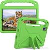 Nikaque Custodia per bambini per Xiaomi Pad 5 da 11 pollici, schiuma EVA leggera antiurto duarable, copertura per tablet con maniglia custodia per bambini in primo luogo, verde