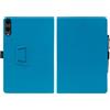 INSOLKIDON Compatibile Per TECLAST T65 13.4-INCH Tablet Custodia protettiva in pelle Cover con Funzione di Supporto, Auto Svegliati/Sonno,Cover Protezione in PU Pelle (Blu)