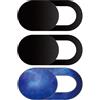 GENERIC Copertura per webcam (3 pezzi, 0,069 cm, ultra sottile, per la privacy, per laptop, desktop, PC, MacBook Pro, iMac, Mac mini, smartphone, forte adesivo, 3 bianchi e 5 neri, per proteggere la tua