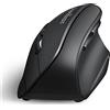 Perixx PERIMICE-804 - Mouse ergonomico Bluetooth per Windows, Android Tablet e PC, per destrorsi, colore: Nero 11582