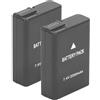 VBESTLIFE EN-EL14 EN-EL14A 7.4V 2050mAh Batteria per D3100 D3200 D3300 D3400 D3500 D5100 D5200 D5300 D5500 D5600 DF Coolpix P7000 P7100 P7700 P7800 Fotocamera Reflex Digitale
