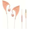 URIZONS 3,5 mm, auricolari in elfo, con design a orecchie d'elfo, accessori per costume cosplay, rosa