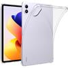 QJONSIU Cover Compatibile con Xiaomi Redmi Pad 2 Pro, Protezione Airbag Cover in TPU Ultrasottile Morbida Protettiva-Trasparente