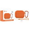 Generic Custodia protettiva per AirPods Pro 2/1 XDcase, spessore 2,5 mm, in silicone, con gancio (arancione)
