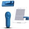 SK SYUKUYU Page Turner per Kindle Paperwhite Oasis Kobo eReaders Accessori, telecomando RF Page Turner Clicker per ipad Tablets lettura romanzi fumetti, fotocamera remota e pulsante video(Blu)