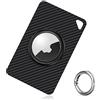 Stouchi Airtag Wallet Card, Carta di Credito Dimensione Fibra di Carbonio Air tag Portafoglio Card, Custodia per Carta Airtag 6g Ultra Light e Slim Airtag Carta Compatibile con Apple AirTag