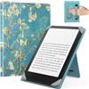 MoKo Custodia per 6,8,7 eReader Tablets, Albicocchi | Accessori eReader per 6,8, 7 Pouces Kobo/Ocean, Custodia Leggera Folio ,Cinghia da Mano, Support