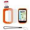 yystao Custodia protettiva per navigatore GPS iGPSPORT BSC500, custodia in silicone yystao con 1 pellicola morbida PET e 1 cordino, antiurto, impermeabile, antipolvere, arancione