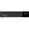 S.M.S.L SMSL PL150 Lettore CD ad alta potenza con chip D/A CS43198, con uscite per cuffie/ottica/coassiale RCA/3,5 mm e 4,4 mm, per auto/laptop/TV/PC, amplificatore per lettore CD (Nero)