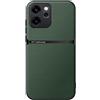 Kepuch Cover per Oppo Reno 14 F (Intl) - Custodia Case Piastra Metallica Incorporata Litchi Grano - Verde