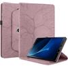 Succtopy Cover Compatibile con Samsung Galaxy Tab A6 2016 10.1 360 Gradi di Rotazione Girevole Case Protettiva con Porta Penna Custodia Samsung Galaxy Tab A6 10.1 Pollici SM-T580/SM-T585 Oro Rosa