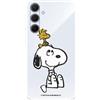 LA CASA DE LAS CARCASAS Cover compatibile con Samsung Galaxy A35 5G con licenza ufficiale Peanuts Woodstock e Snoopy per proteggere il tuo cellulare - Cover in silicone trasparente morbido con licenza ufficiale