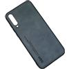 Kepuch Silklike Cover per Honor 20 Lite - Custodia Case Piastra Metallica Incorporata per Honor 20 Lite - Blu