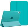 MoKo Custodia per iPad (A16) 11a Gen 2025 /iPad 10a Gen 2022, Pagoda Blu | Cover Custodia per iPad 11/10.9 Pollici,Protettiva per Supporto Ultrasottile con Copertura Posteriore Traslucida in PC Rigido