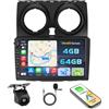 Ohradio Autoradio Android 15 9 per Nissan Qashqai 2006-2016 CarPlay | Nero, 4+64GB. Schermo Incell. Wireless CarPlay, Android Auto, GPS, WiFi, FM/RDS, Retrocamera, MIC