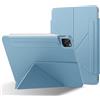 RoYiio Custodia per iPad Air 13 pollici M4/M3/M2 Cover Pelle PU (Blu) | Funzione Auto Sleep/Wake, Magnetica Cover per iPad Air 13 (2026/2025/2024) Custodia per iPad Pro 12.9 6a/5a/4a/3a gen.