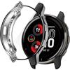 PaceBid Custodia Compatibile con Garmin Venu 2 Plus, Custodia Protettiva in TPU Custodia in Gomma Utrasottile ad alta definizione per Garmin Venu 2 Plus -Nero