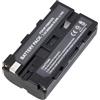 KWTOUL NP-F550 2600mAh Batteria compatibile con Sony CCD-SC55 TR516 TR716 | TR818 TR910 TR917 CN160 CN-216 F970 F960 F770 F750 F570 F530 F330