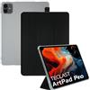 AKNICI Custodia Cover per TECLAST Artpad Pro Tablet 12.7 Pollici, Custodia PU Pelle Ultra Sottile Leggero in Tri-Fold con Auto Svegliati/Sonno Retro in Morbido TPU, Nero
