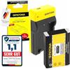 PATONA Set Caricabatterie Slim USB-C + batteria NP-95 NP95, 1600mAh 3.7V | Compatibile con Fujifilm X100 X100S X100T, X30, X70, X-S1, FinePix F30 F31fd, Real 3D W1