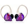 Yinyoo KZ ZST Armatura Banlance ibrida colorata con auricolare in-ear dinamico 1BA + 1DD Auricolare HiFi (Colorful ZST Nomic)