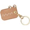 AXFEE Airtags Portachiavi in PU Pelle, Porta Air Tag per GSP Apple | Airtag Cover per Chiavi Zaini e Animale, Portatile, Anti-graffio, Mantiene un Segnale Forte- Coccodrillo