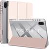 WD&CD Custodia Compatibile per Honor Pad X8a 11, Ultra Sottile Guscio Rigido in Acrilico Smart Pelle Cover con la Funzione Compatibile per Honor Pad X8a 11 Tablet, Rosa
